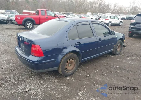 2002 Volkswagen Jetta Gl из США, поврежденный, VIN 3VWRK69M62M037898